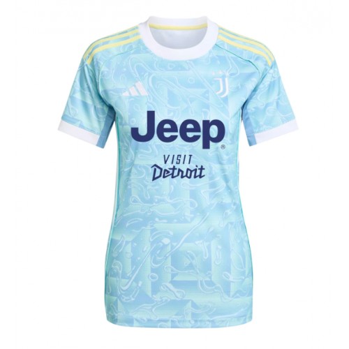 Juventus Pierre Kalulu #15 Seconda Maglia Femmina 2025-26 Manica Corta Juventus Pierre Kalulu #15 Seconda Maglia Femmina 2025-26 Manica Corta